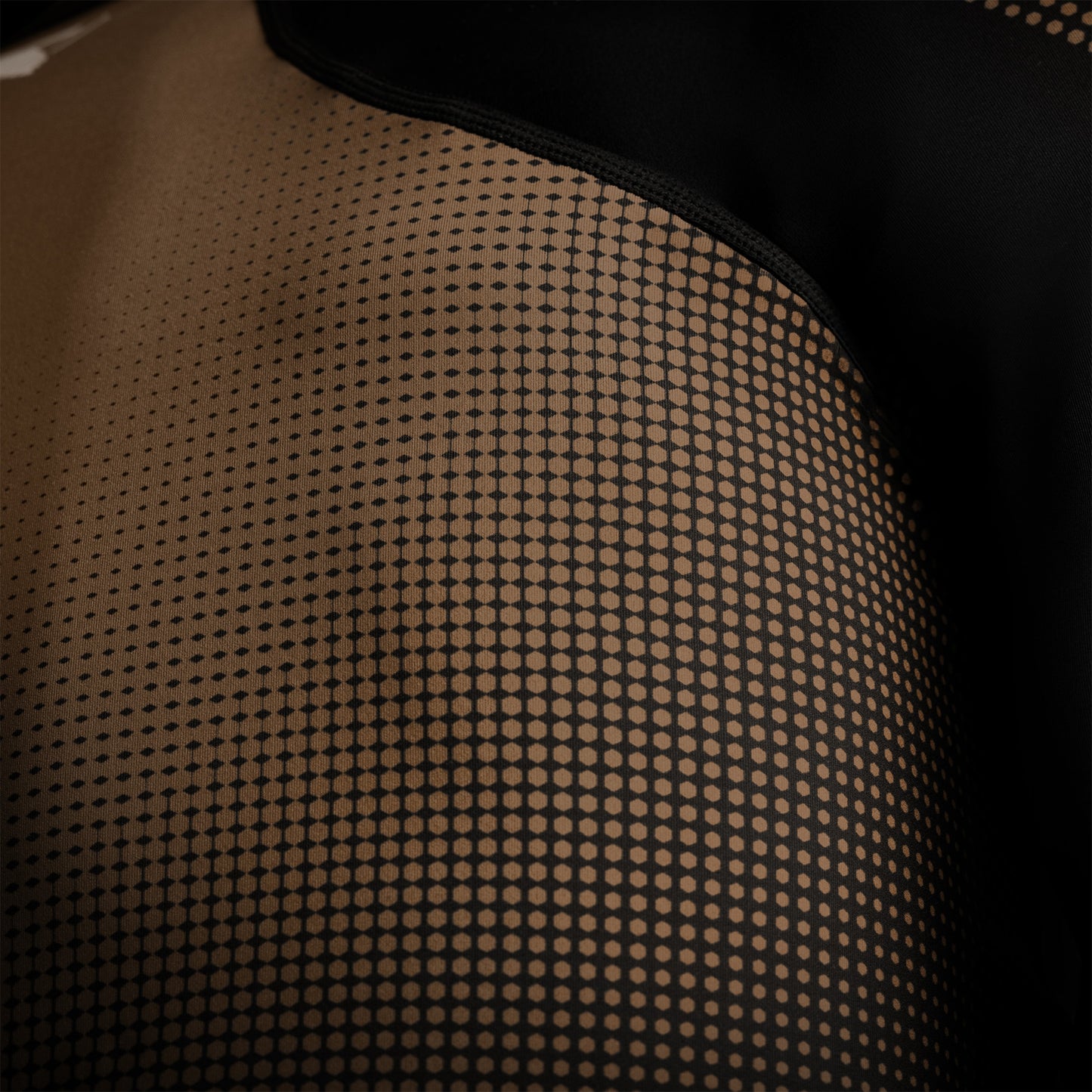 Hayabusa Pro Ranked Short Sleeve Rash Guard Brown - The Fight Club