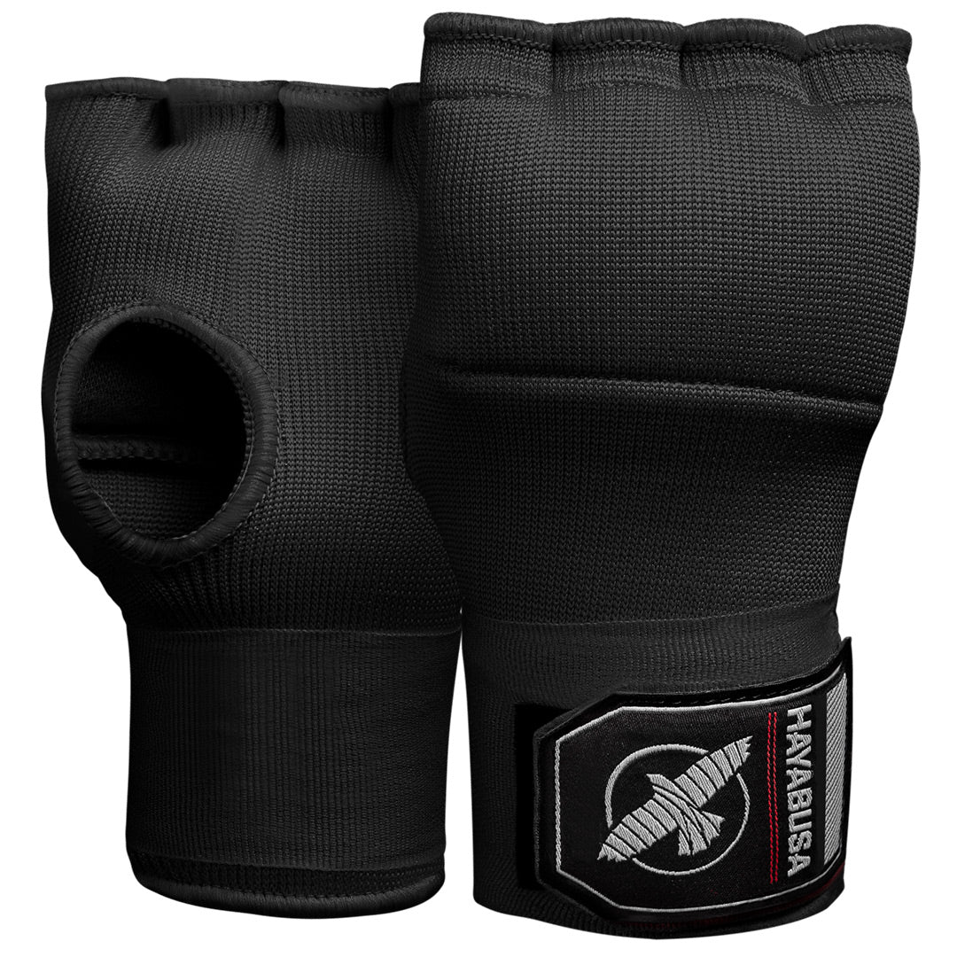 Hayabusa Quick Gel Hand Wraps Black - The Fight Club
