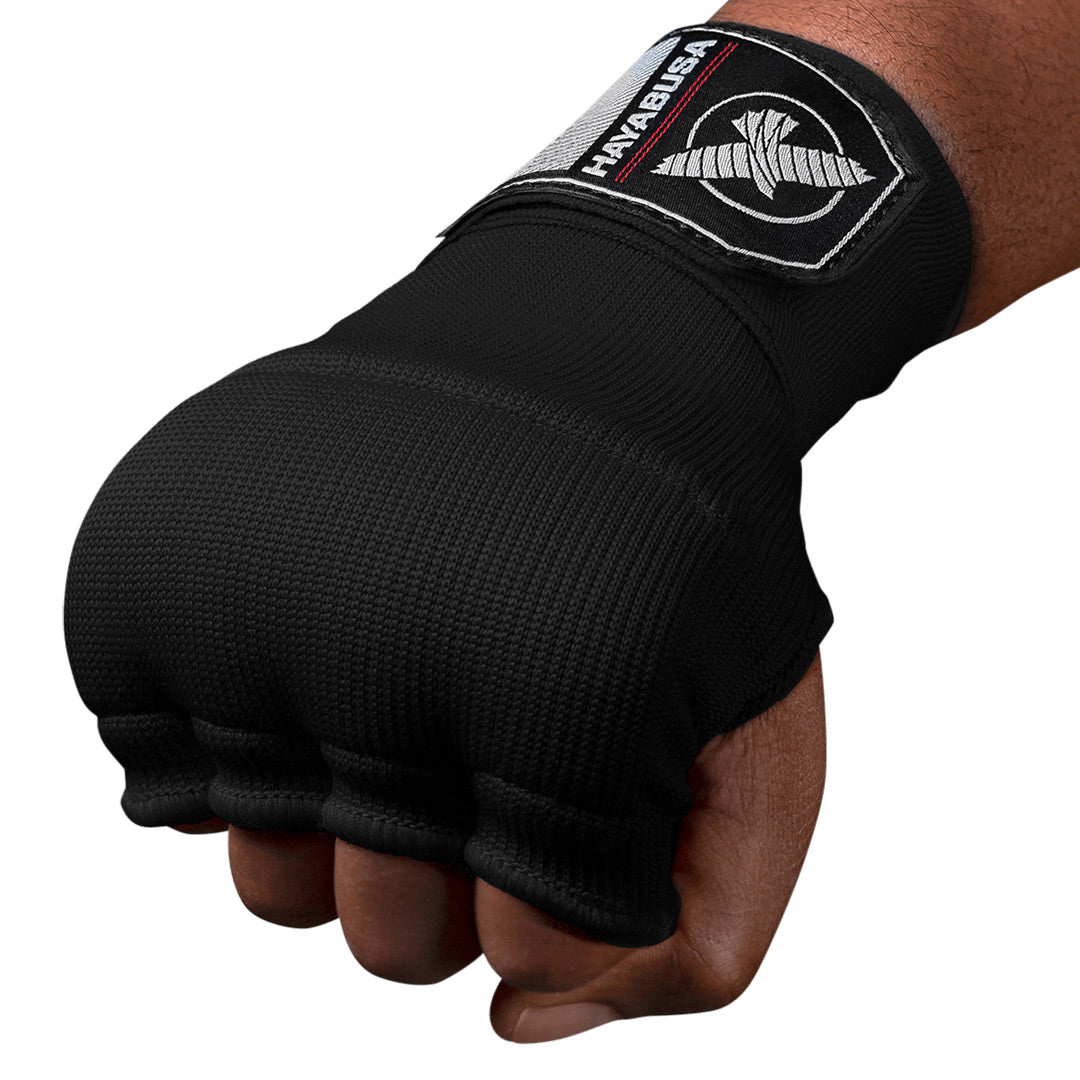 Hayabusa Quick Gel Hand Wraps Black - The Fight Club