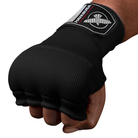 Hayabusa Quick Gel Hand Wraps Black - The Fight Club