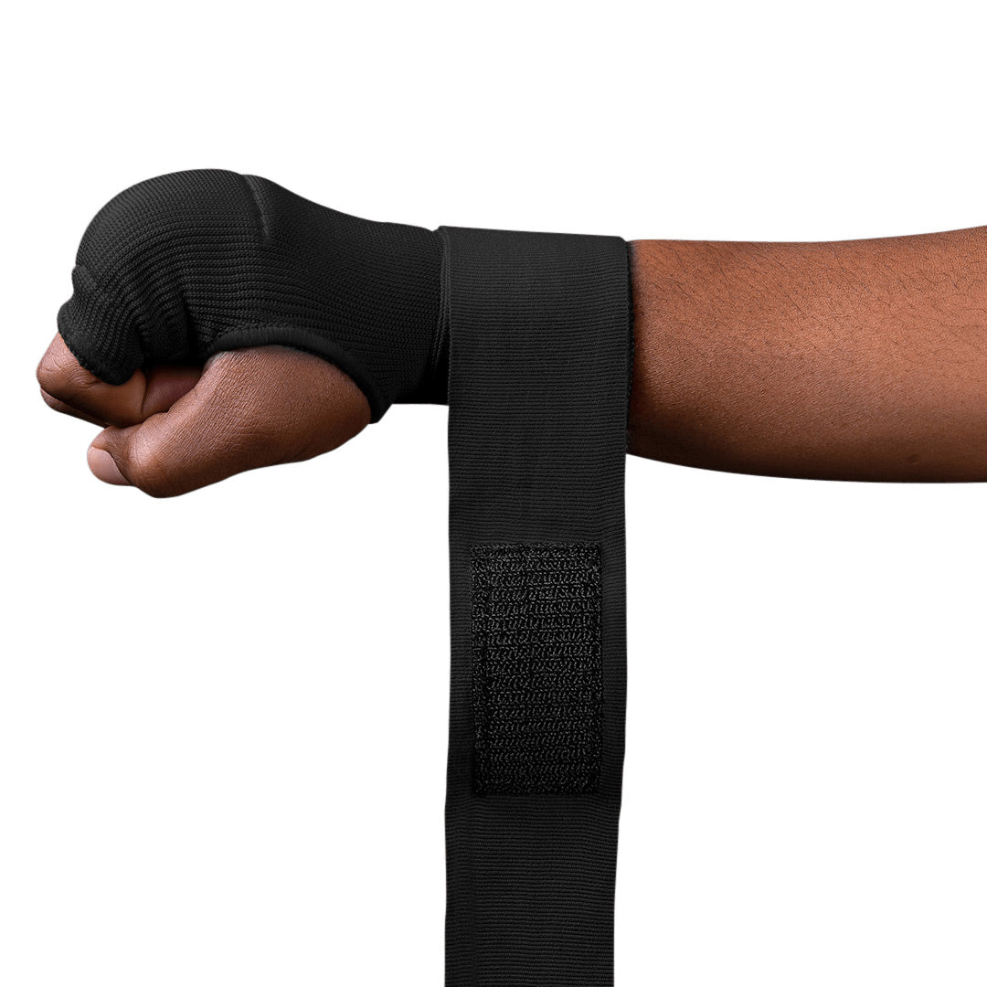 Hayabusa Quick Gel Hand Wraps Black - The Fight Club