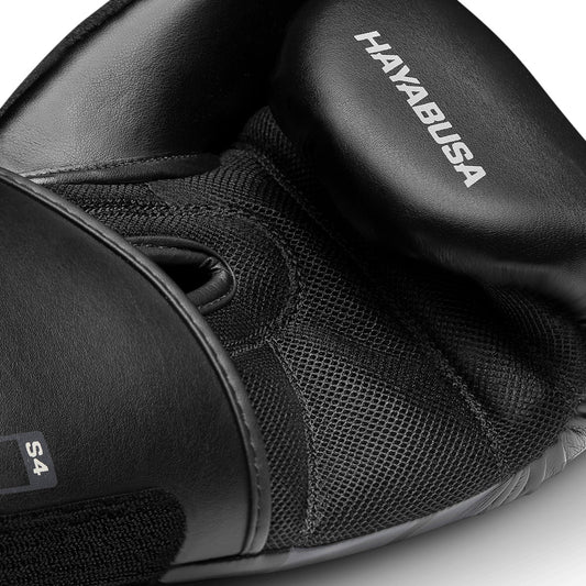 Hayabusa S4 Youth Boxing Glove Black - The Fight Club