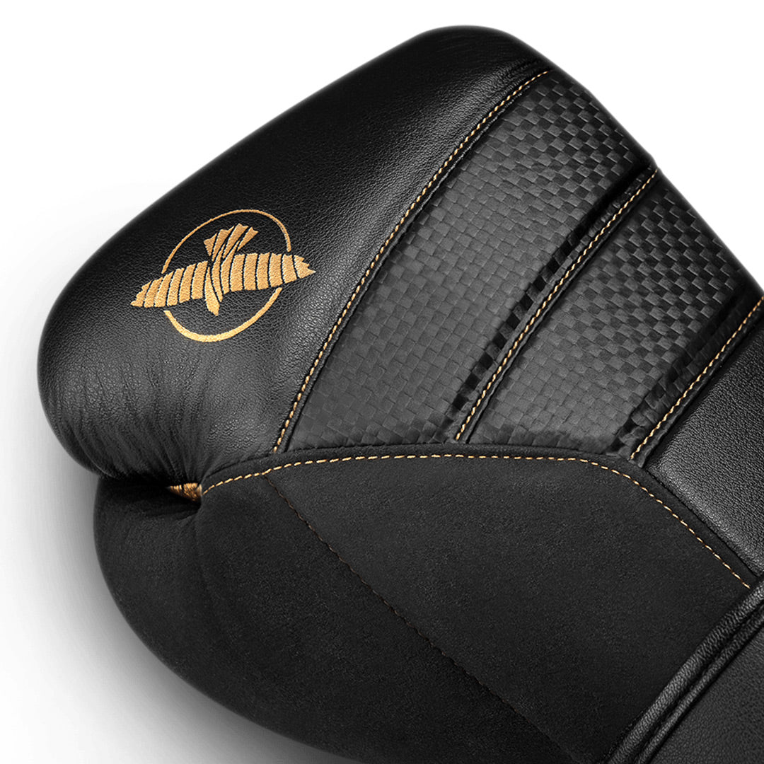 Hayabusa T3 Boxing Gloves Black/Gold - The Fight Club
