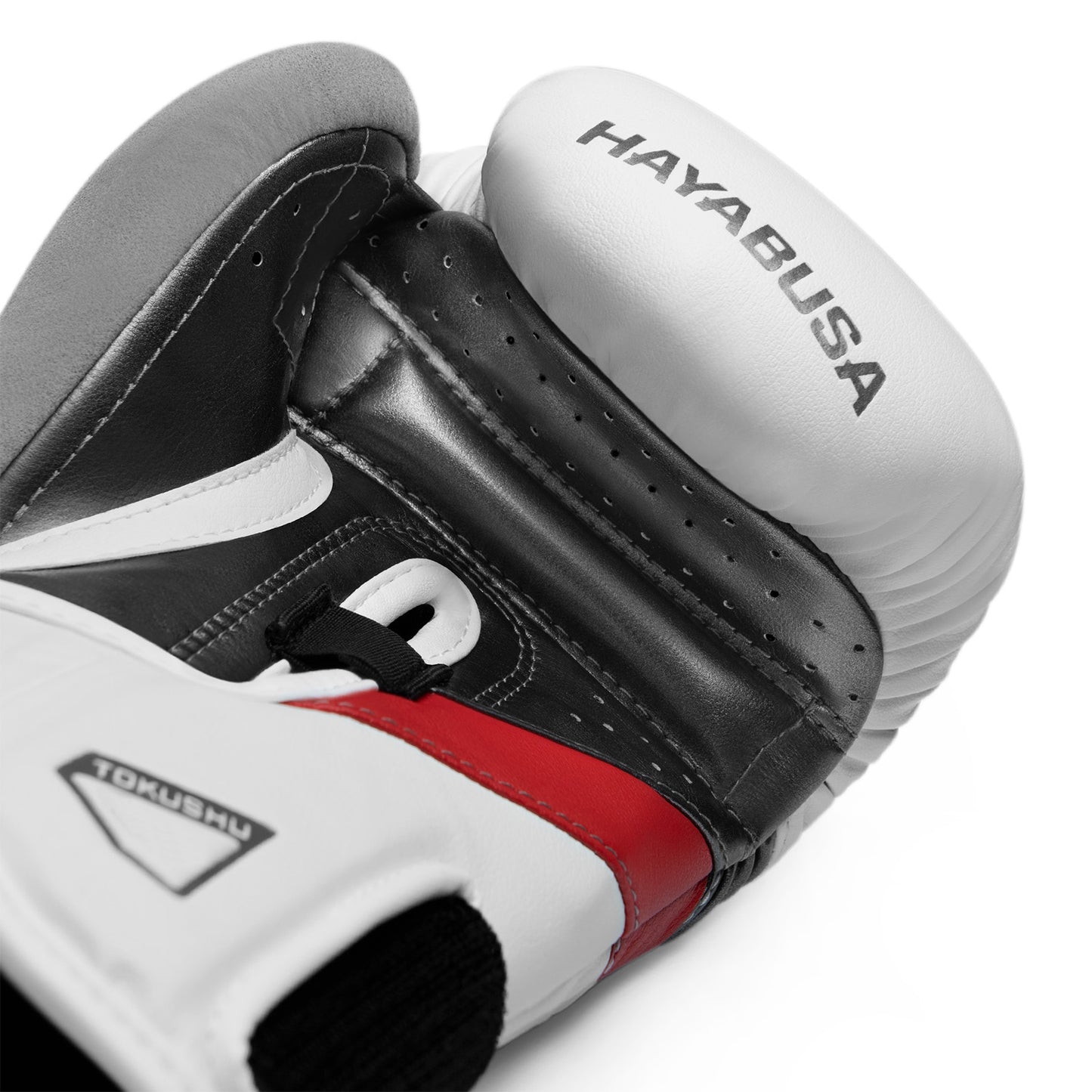 Hayabusa T3 Boxing Gloves White/Red Limited Edition - The Fight Club