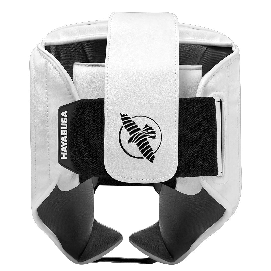 Hayabusa T3 Chinless Boxing Headgear White/Black - The Fight Club