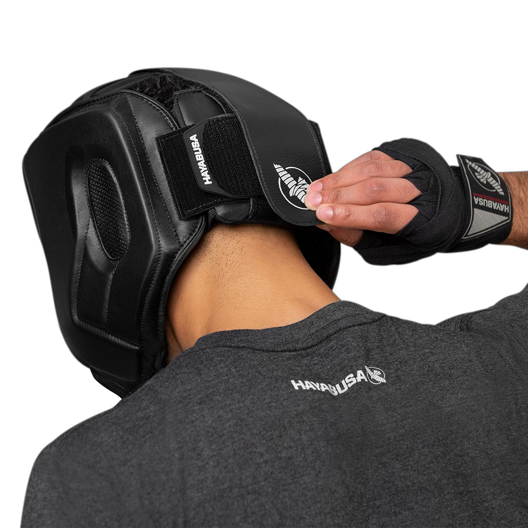 Hayabusa T3 Headgear Black/Black - The Fight Club