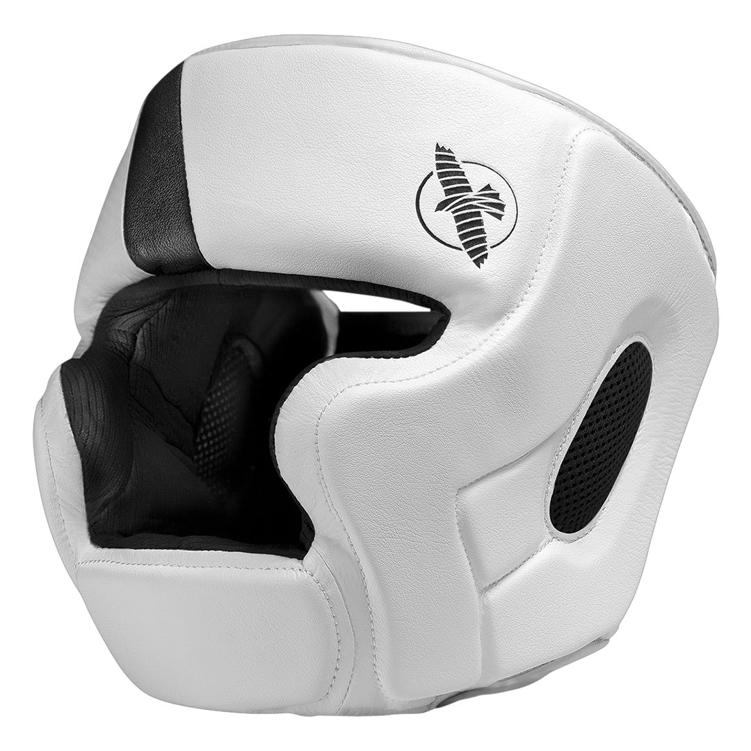 Hayabusa T3 Headgear White/Black - The Fight Club