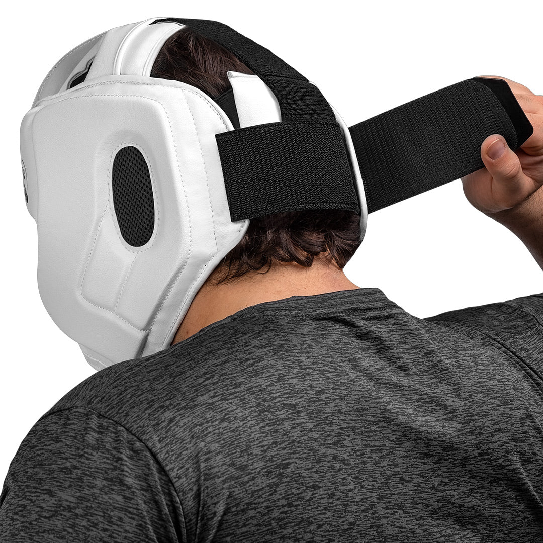 Hayabusa T3 Headgear White/Black - The Fight Club