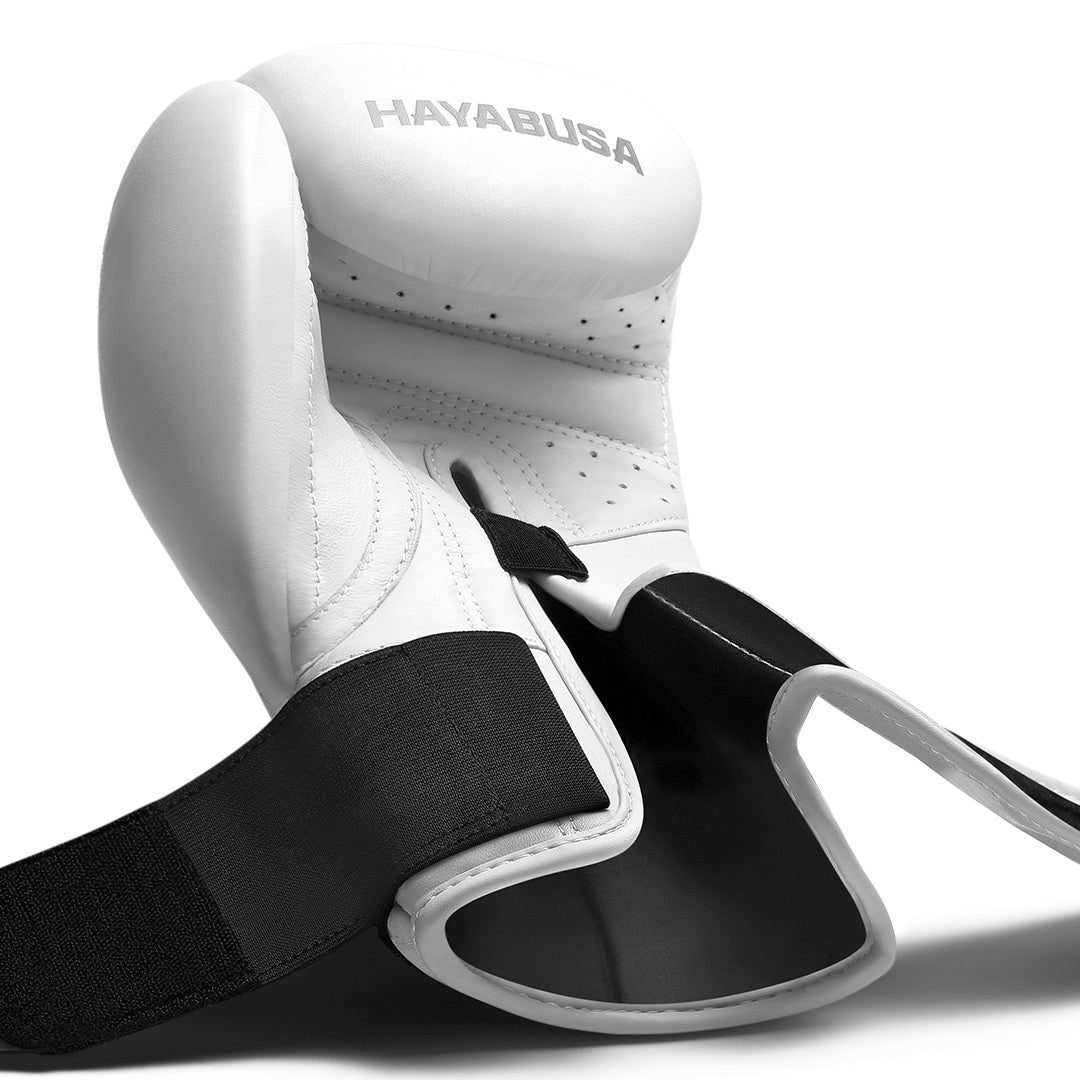 Hayabusa T3 Kanpeki Boxing Gloves White - The Fight Club