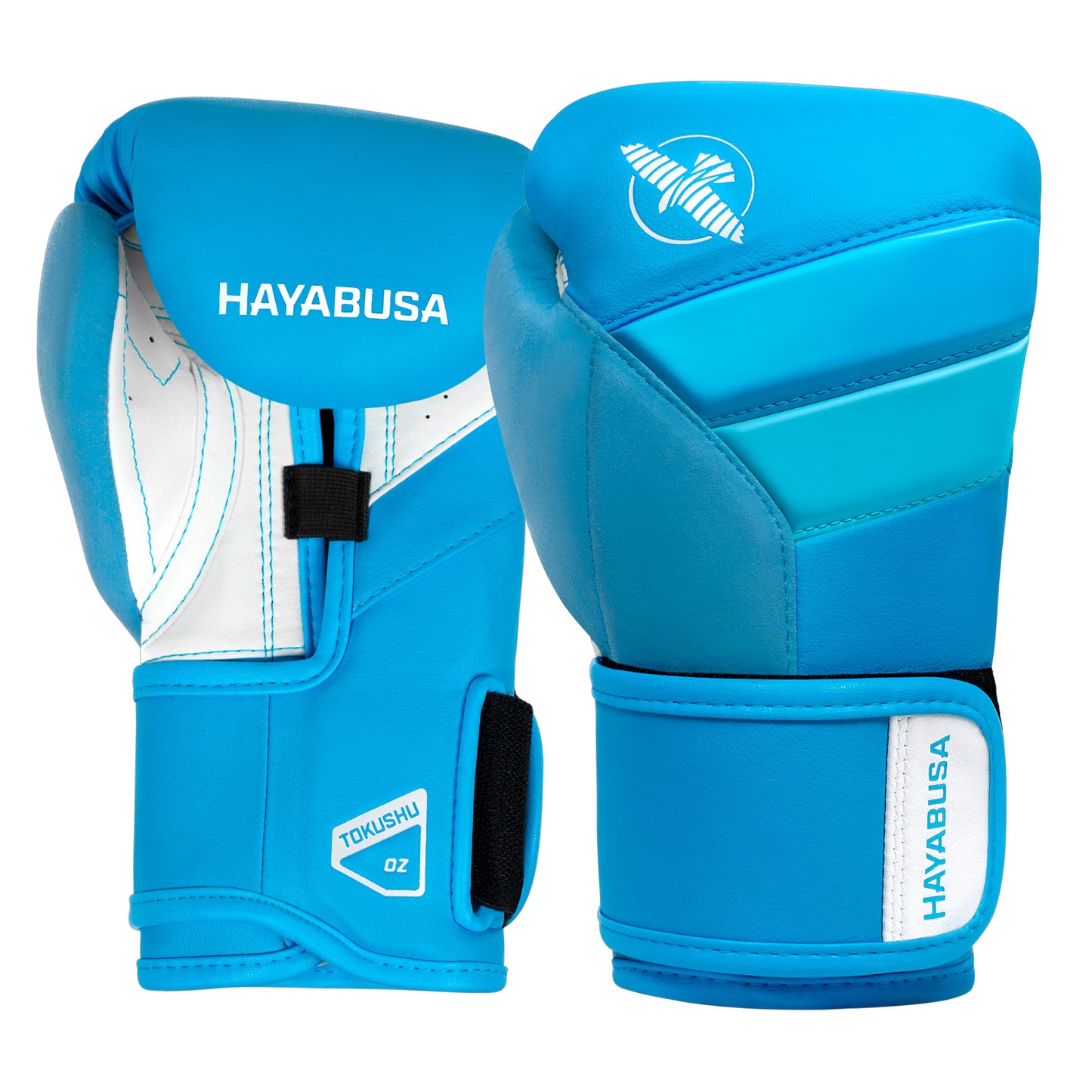 Hayabusa T3 Youth Boxing Gloves Neon Blue - The Fight Club