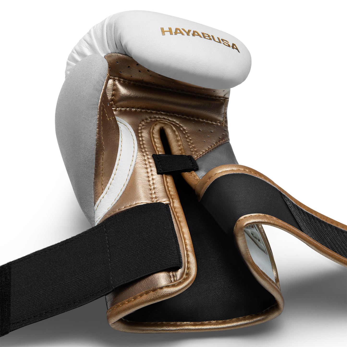 Hayabusa T3 Youth Boxing Gloves White/Gold - The Fight Club