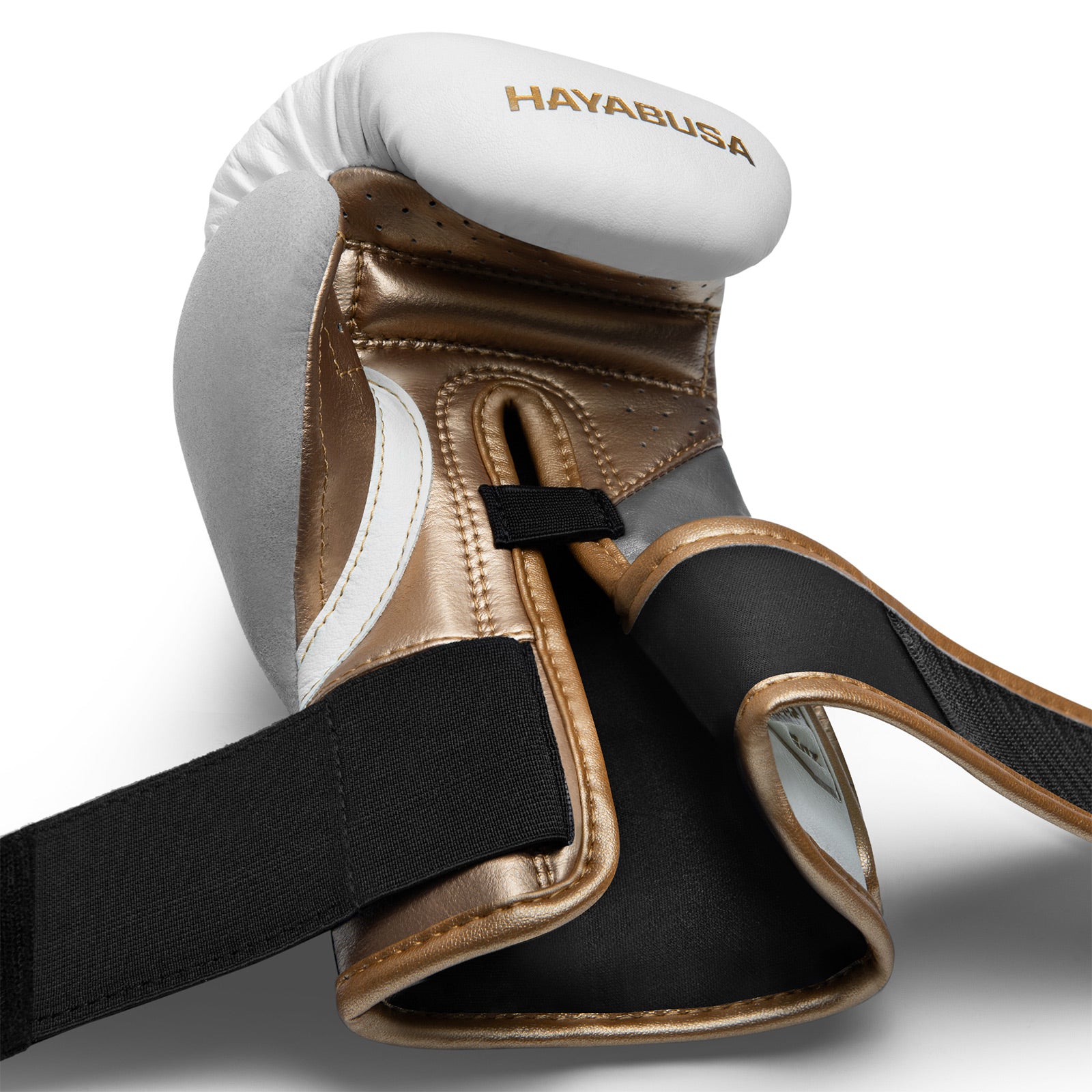 Hayabusa T3 Youth Boxing Gloves White/Gold - The Fight Club