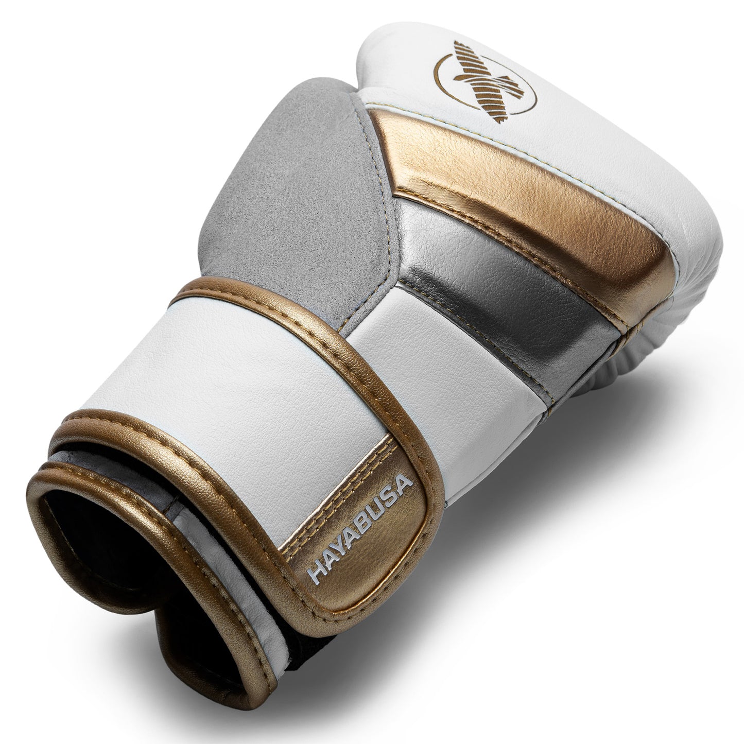 Hayabusa T3 Youth Boxing Gloves White/Gold - The Fight Club