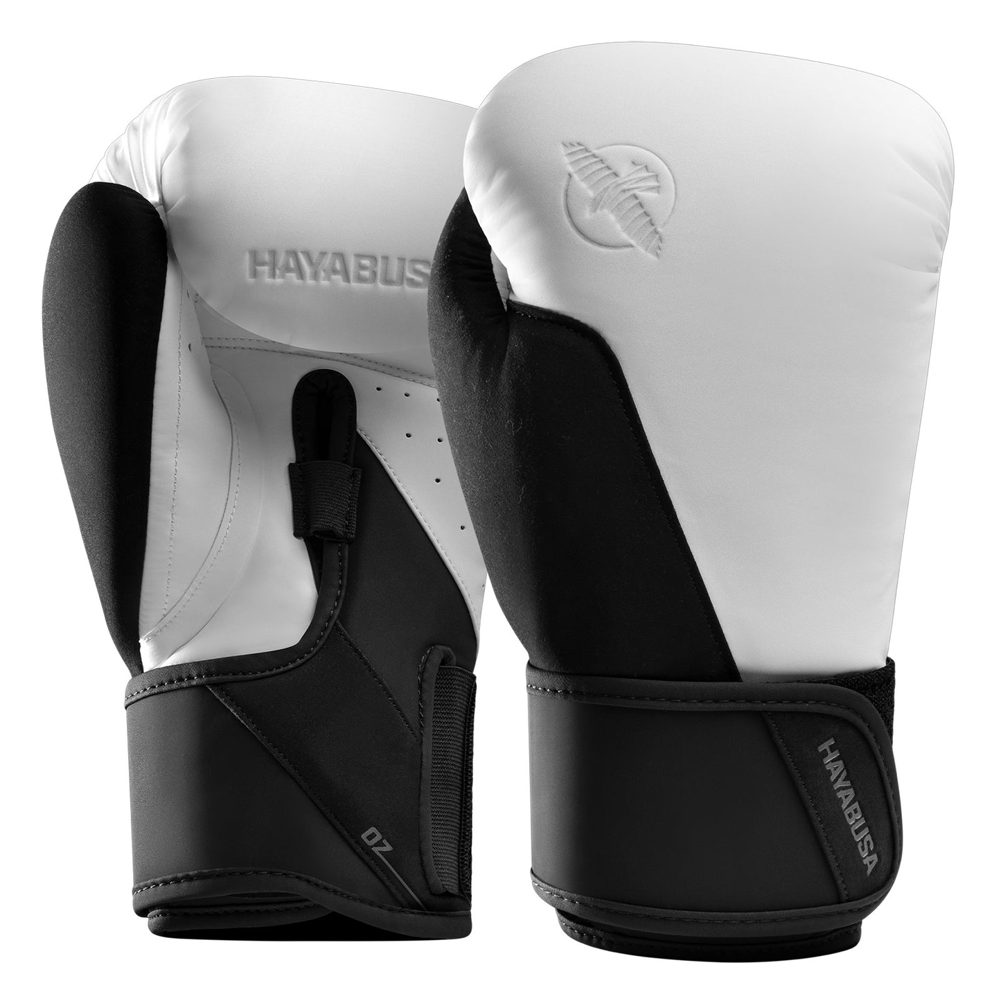 Hayabusa T360 Boxing Gloves White/Black - The Fight Club