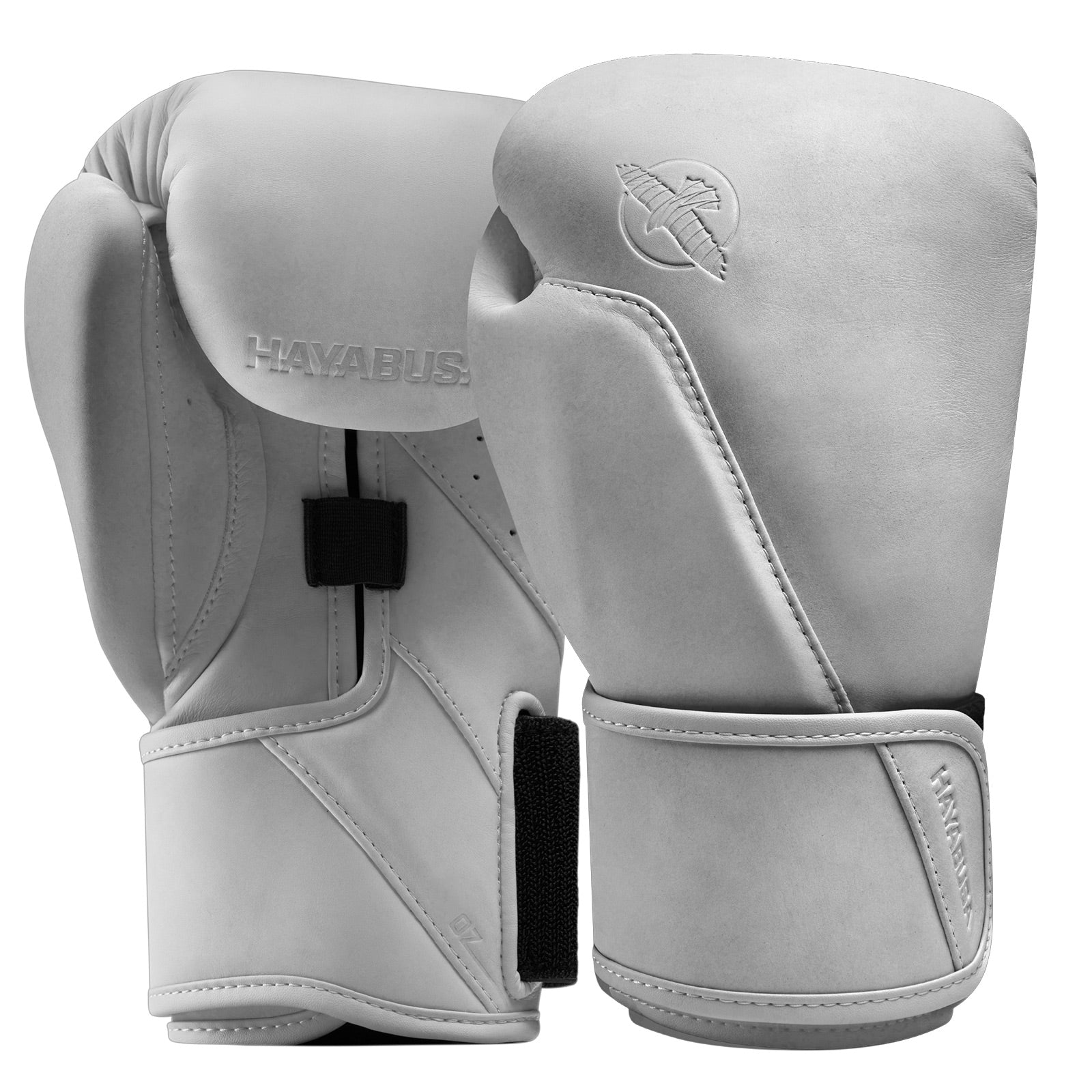 Hayabusa T360 Leather Boxing Gloves White - The Fight Club