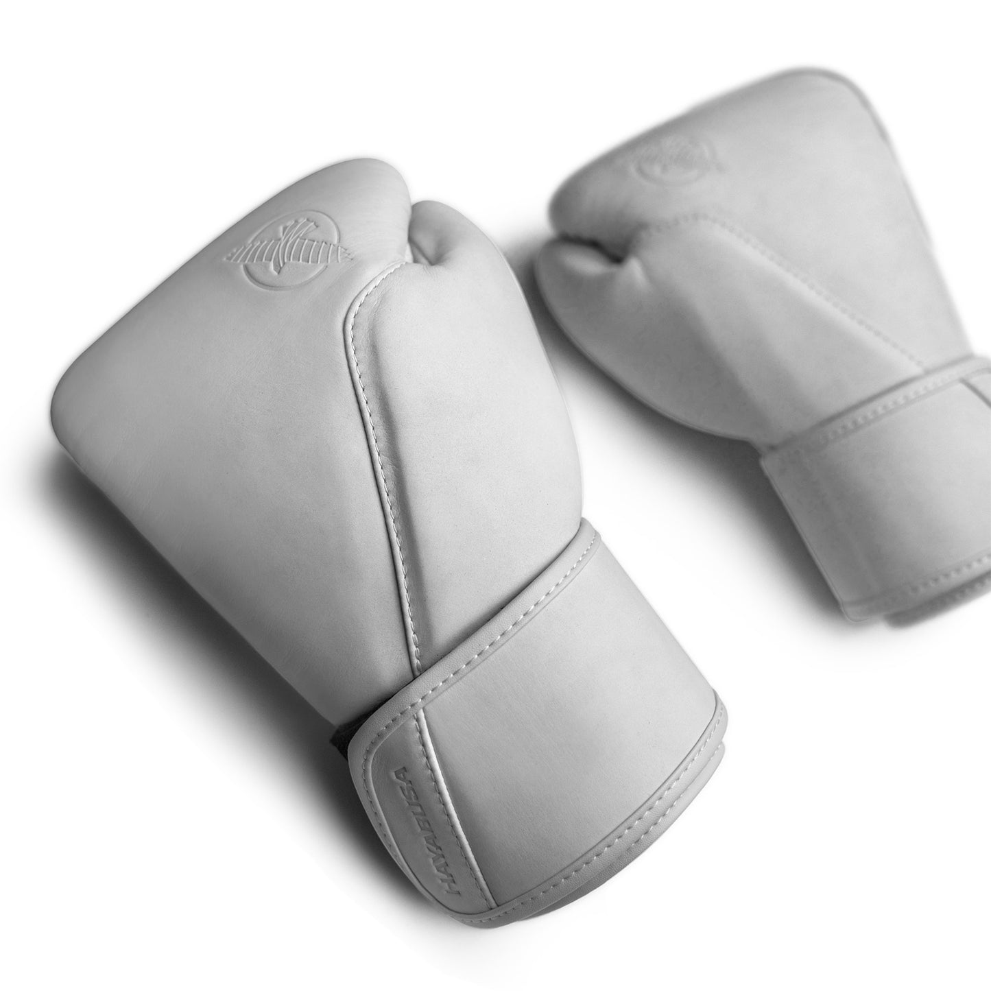 Hayabusa T360 Leather Boxing Gloves White - The Fight Club