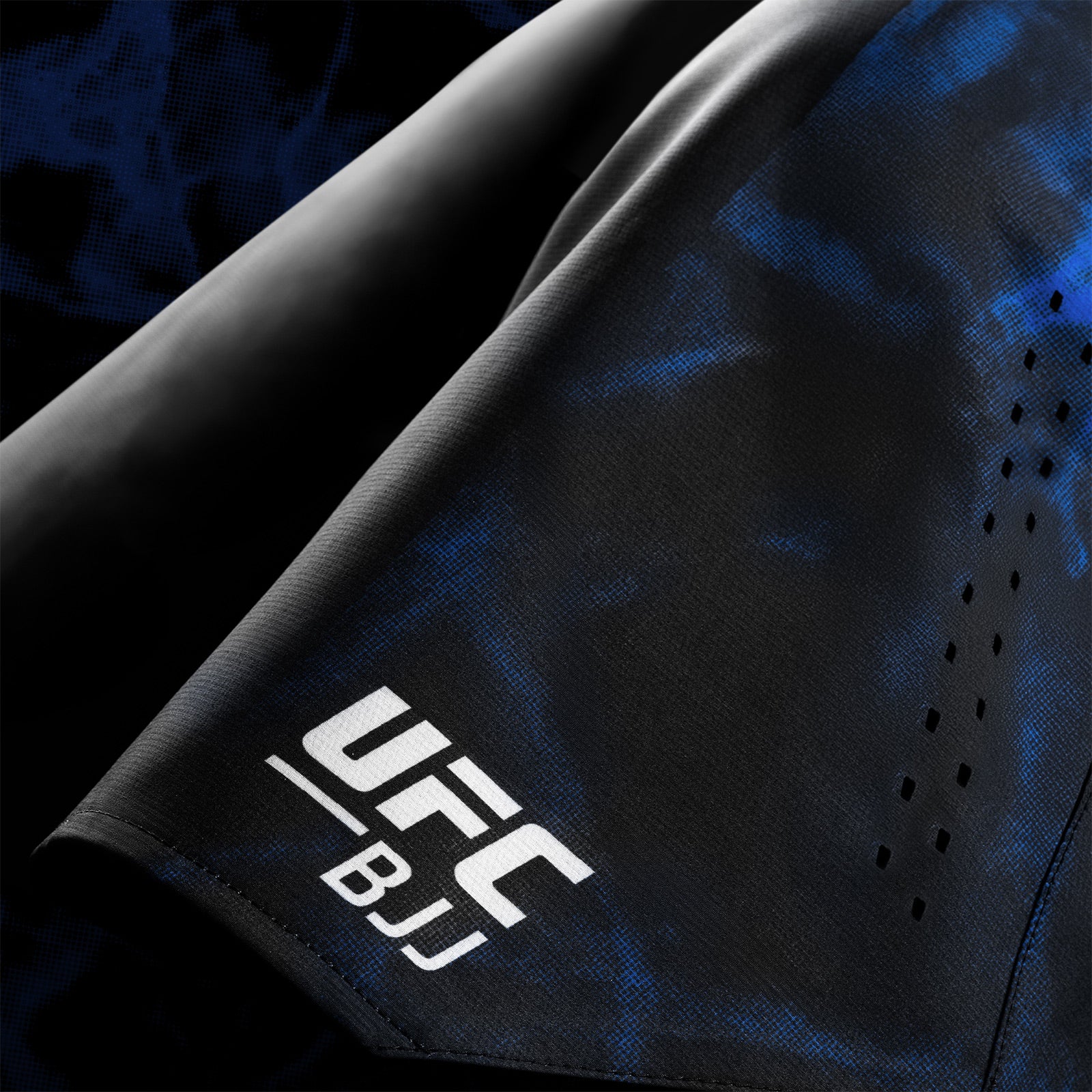 Hayabusa UFC BJJ Grappling Shorts Black/Blue - The Fight Club