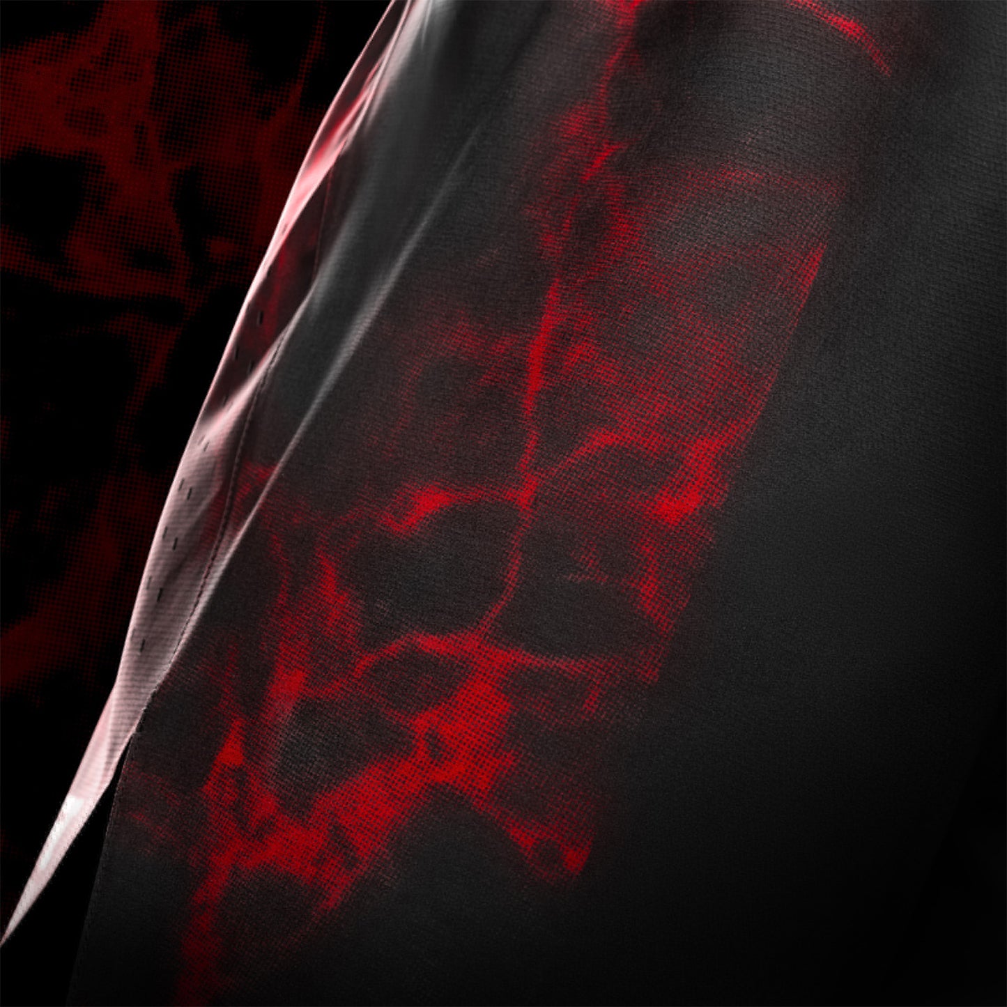 Hayabusa UFC BJJ Grappling Shorts Black/Red - The Fight Club