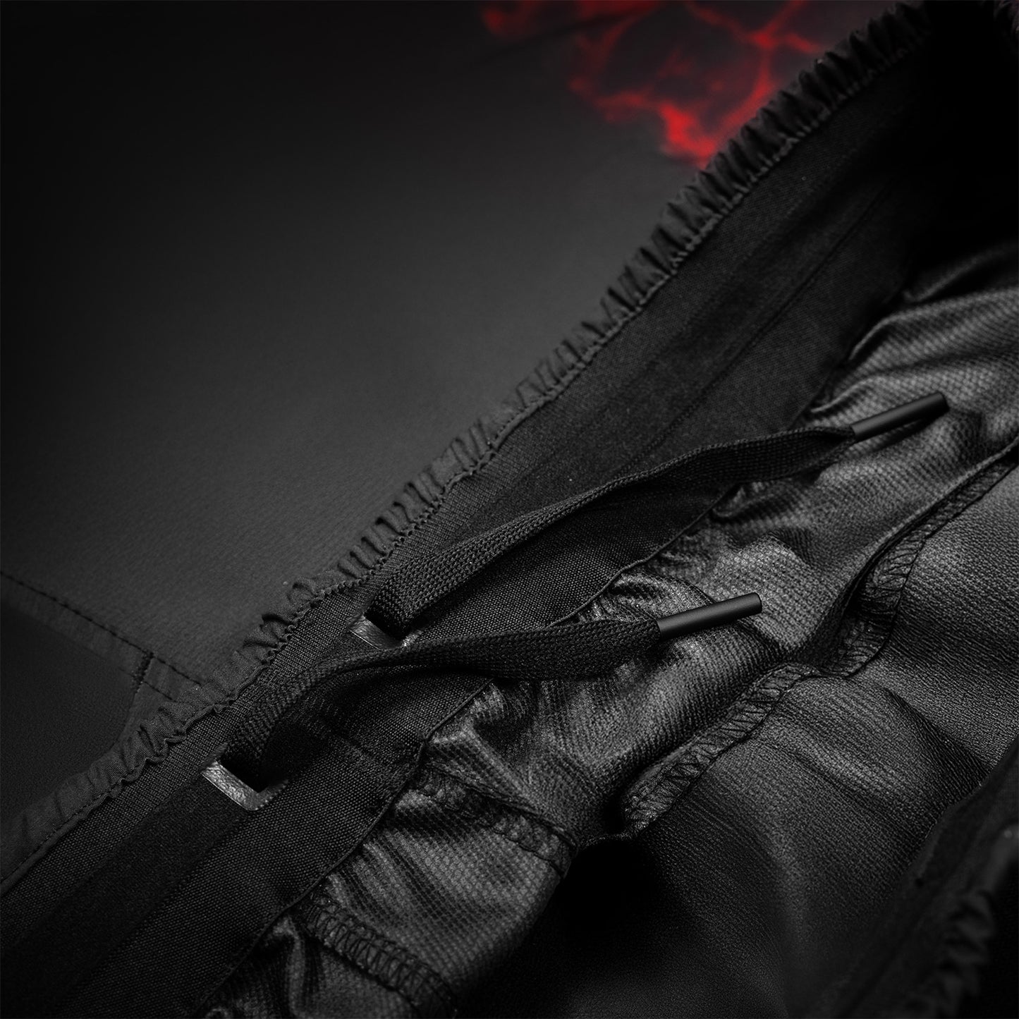 Hayabusa UFC BJJ Grappling Shorts Black/Red - The Fight Club