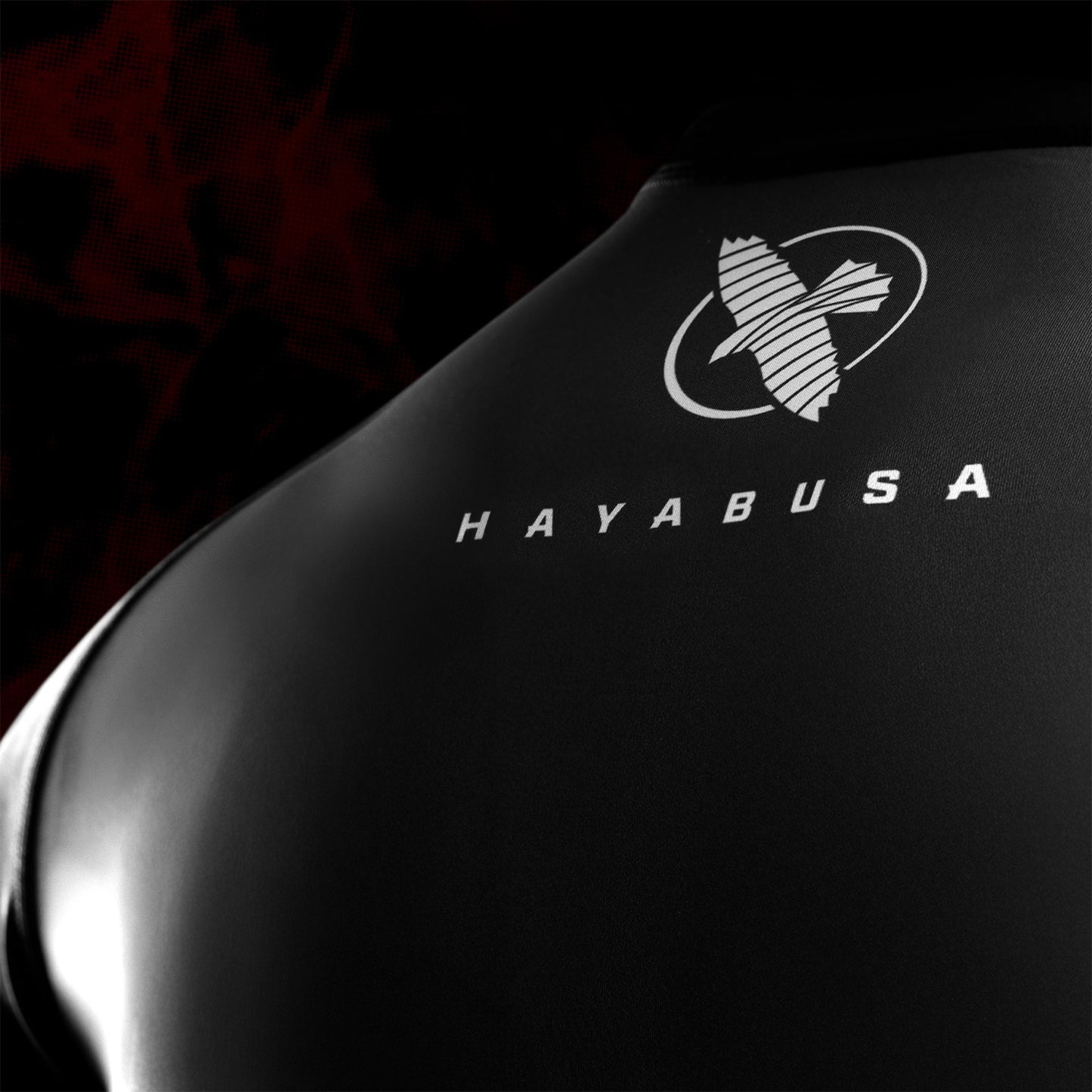 Hayabusa UFC BJJ Short Sleeve Rash Guard Red - The Fight Club