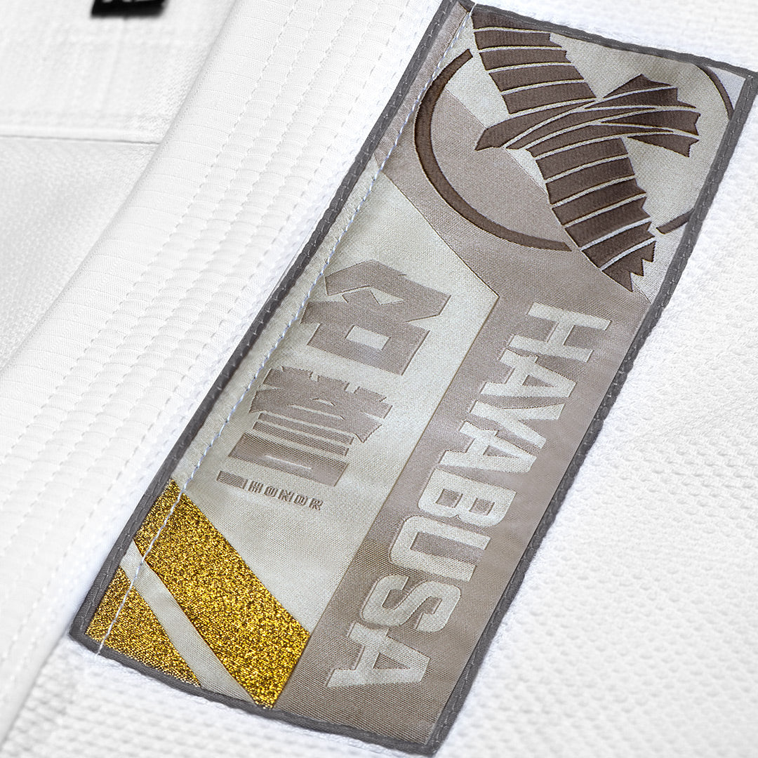 Hayabusa Youth Ascend Lightweight Jiu Jitsu Gi White - The Fight Club