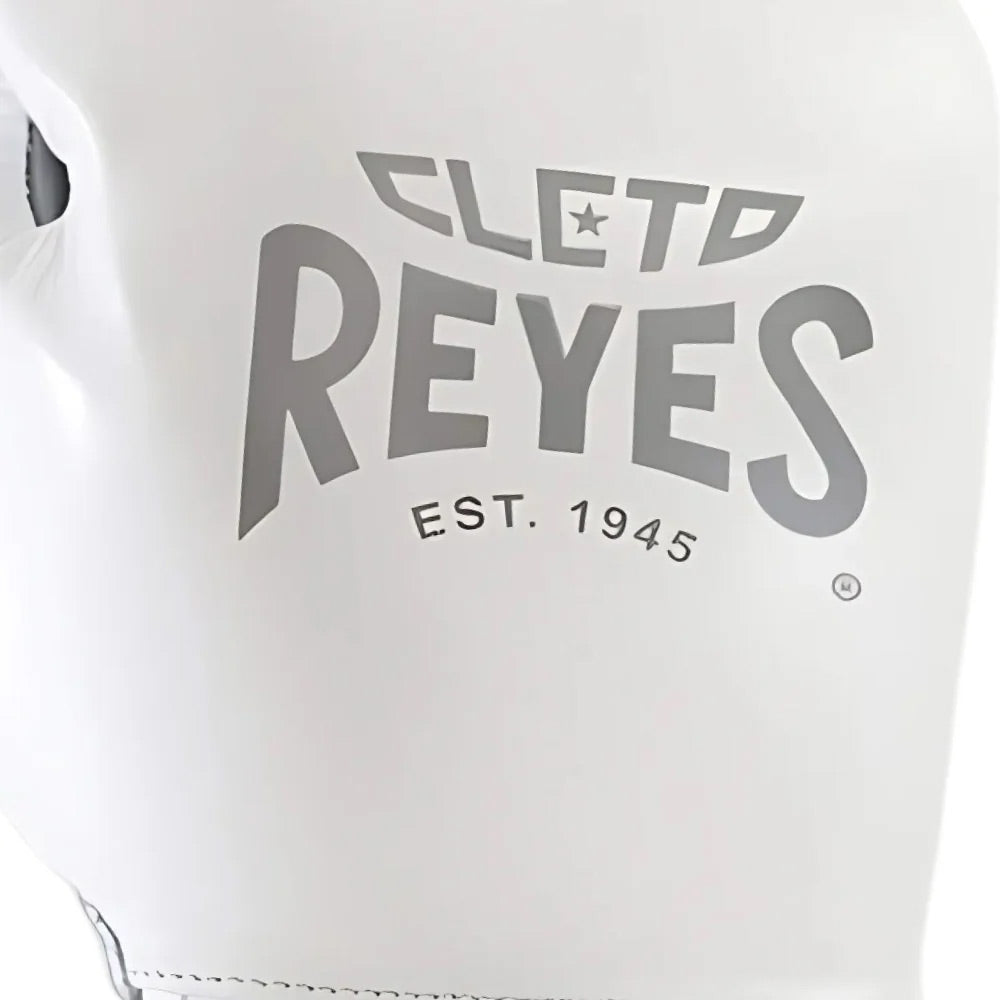 Cleto Reyes Silver Storm Boxing Gloves White/Silver - The Fight Club