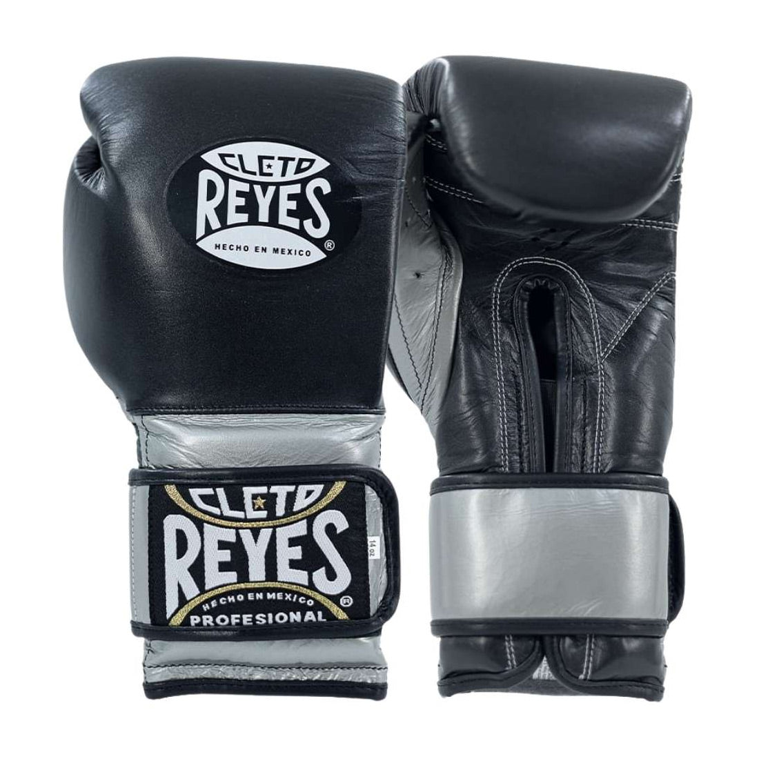 Cleto Reyes Tuxedo Boxing Gloves Black/Silver - The Fight Club