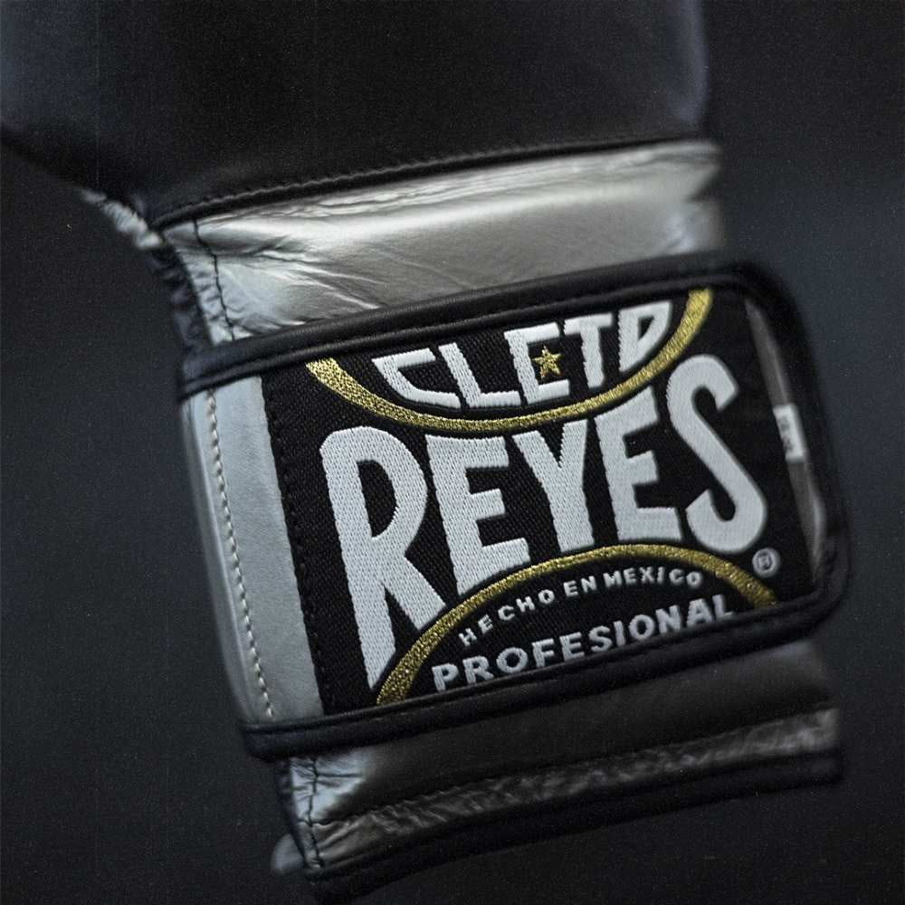 Cleto Reyes Tuxedo Boxing Gloves Black/Silver - The Fight Club