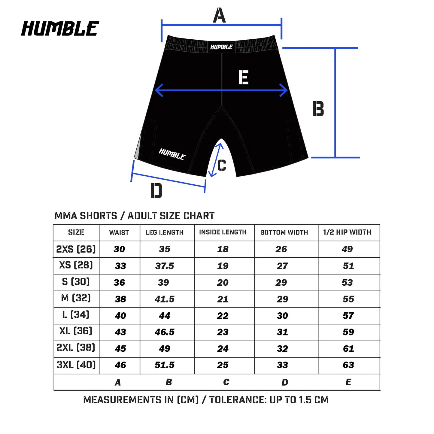 Humble Assassins MMA Shorts