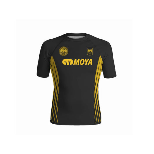 Moya JJC Black Kids Short Sleeve Rash Guard - The Fight Club
