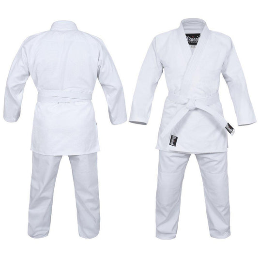 Dragon 1.5 (550sgm) Judo Weave Gi White - The Fight Club