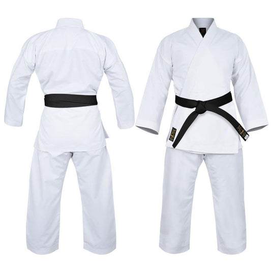 Yamasaki 14oz Gold Deluxe Brushed Canvas Karate Gi - The Fight Club