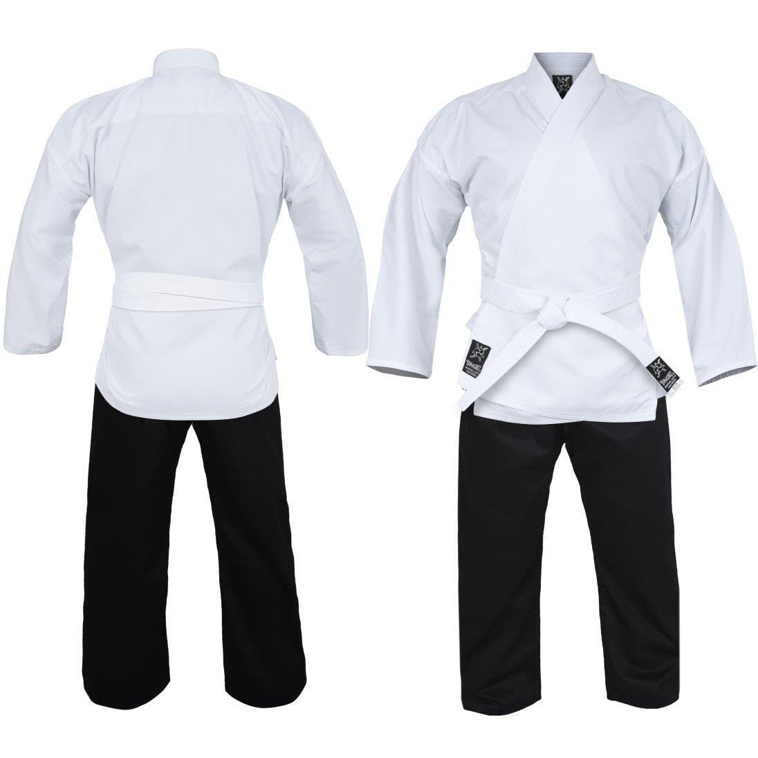 Yamasaki 10oz Pro Salt & Pepper Karate Gi - The Fight Club