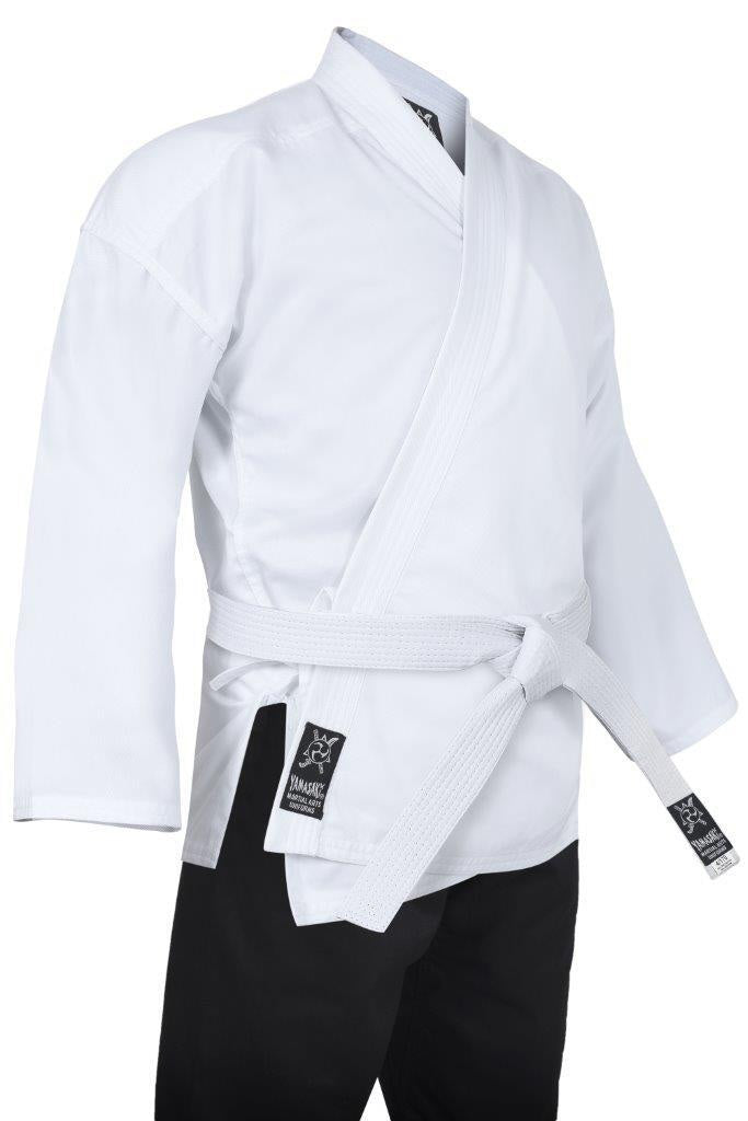 Yamasaki 10oz Pro Salt & Pepper Karate Gi - The Fight Club