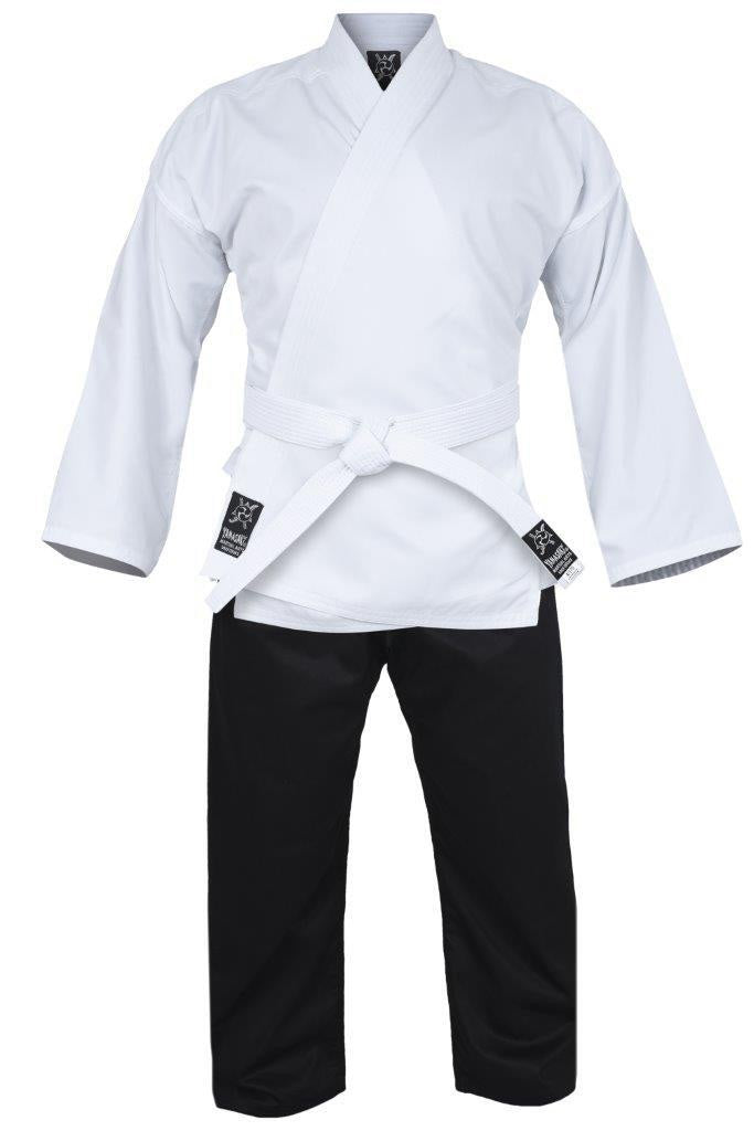 Yamasaki 10oz Pro Salt & Pepper Karate Gi - The Fight Club