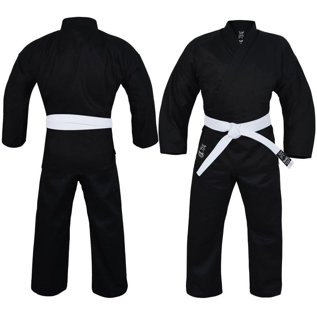 Yamasaki 10oz Pro Karate Gi Black - The Fight Club