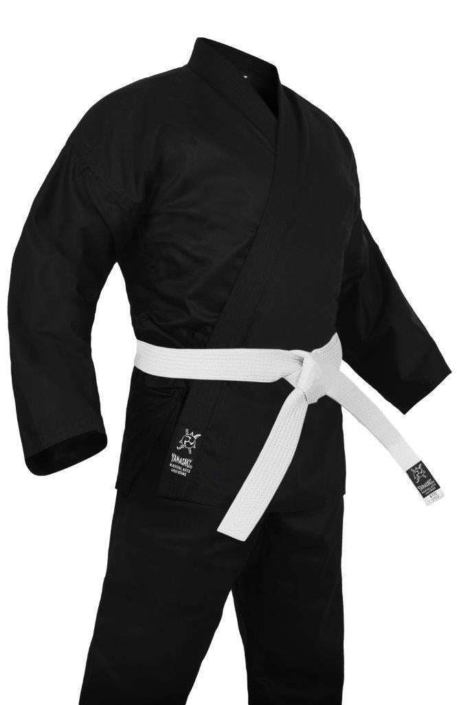 Yamasaki 10oz Pro Karate Gi Black - The Fight Club