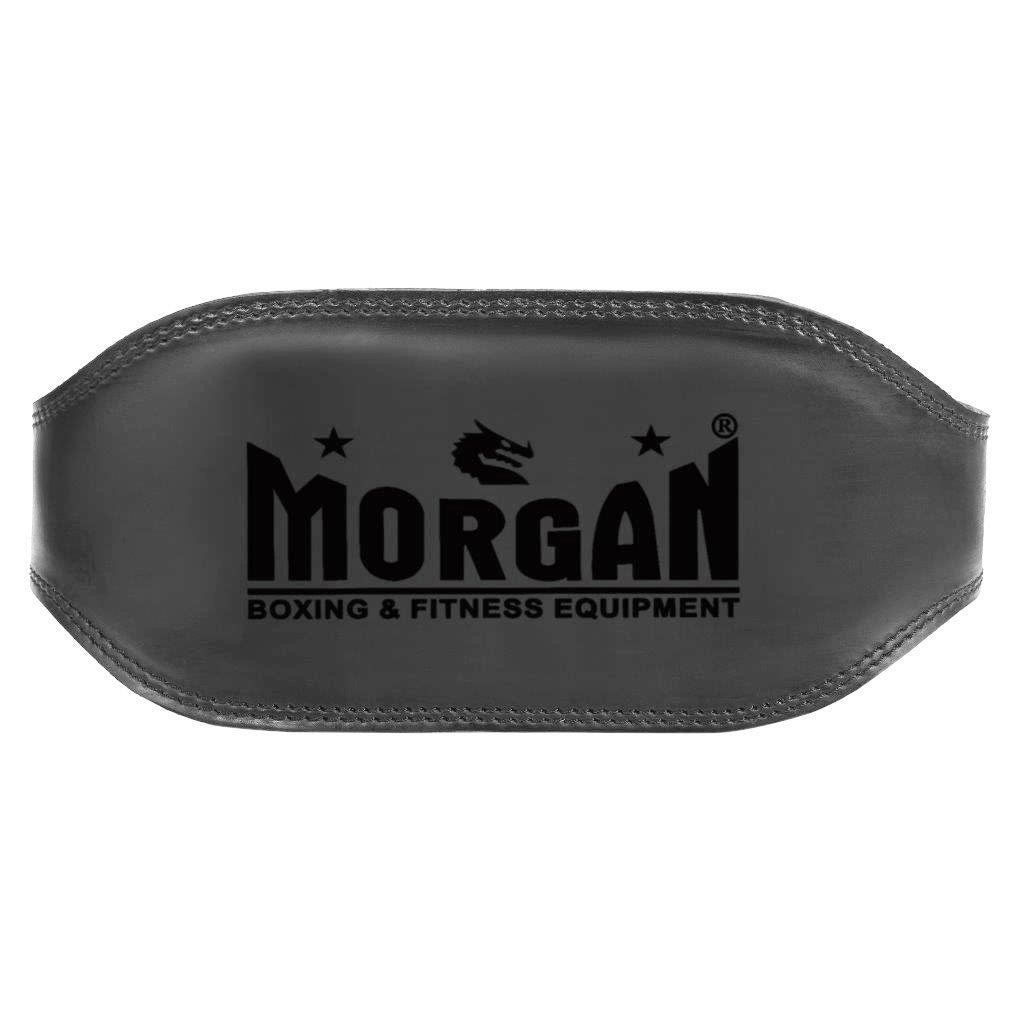 Morgan B2 Bomber 15cm Wide Leather Weight Lifting Belt - The Fight Club