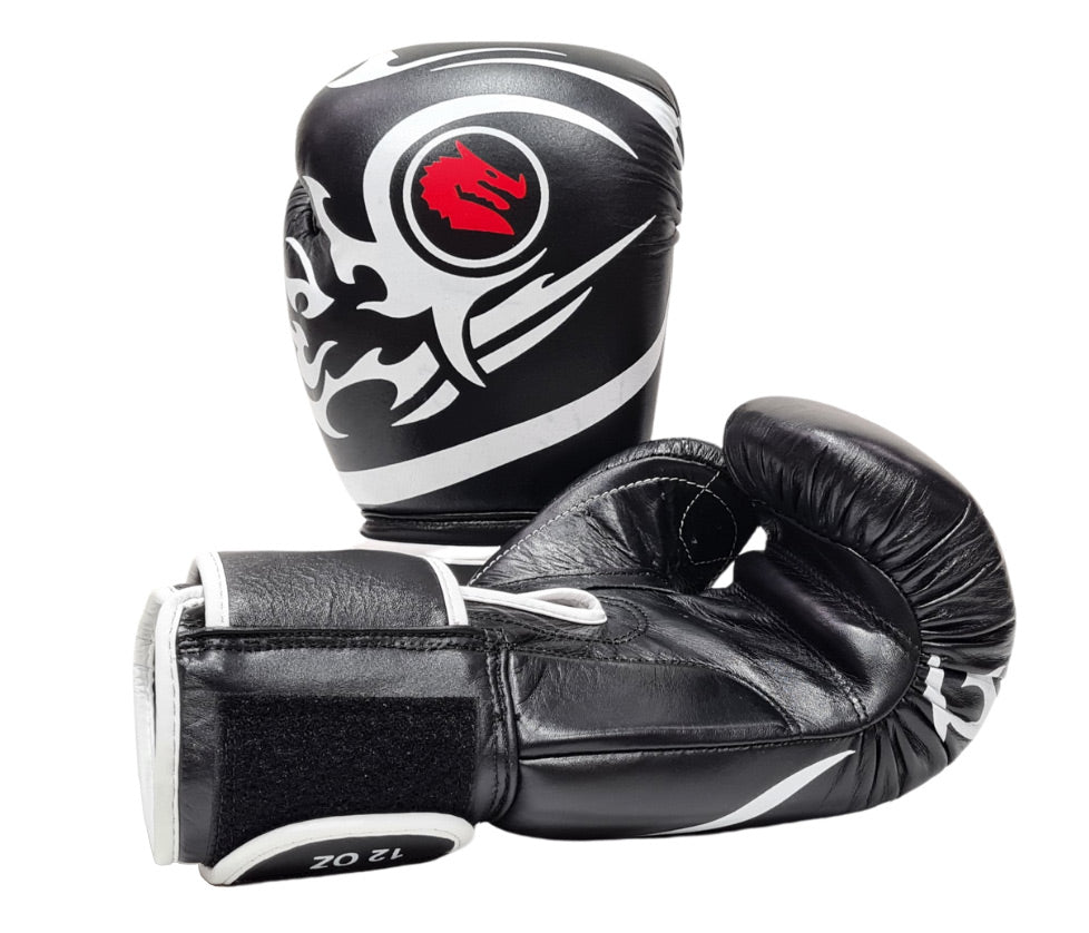 Morgan Elite Boxing & Muay Thai Leather Gloves (8-12-16oz) - The Fight Club