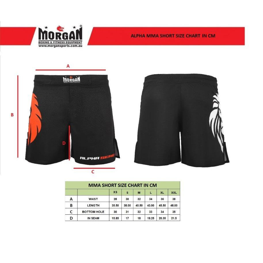 Morgan Alpha Series Hybrid MMA Shorts - The Fight Club