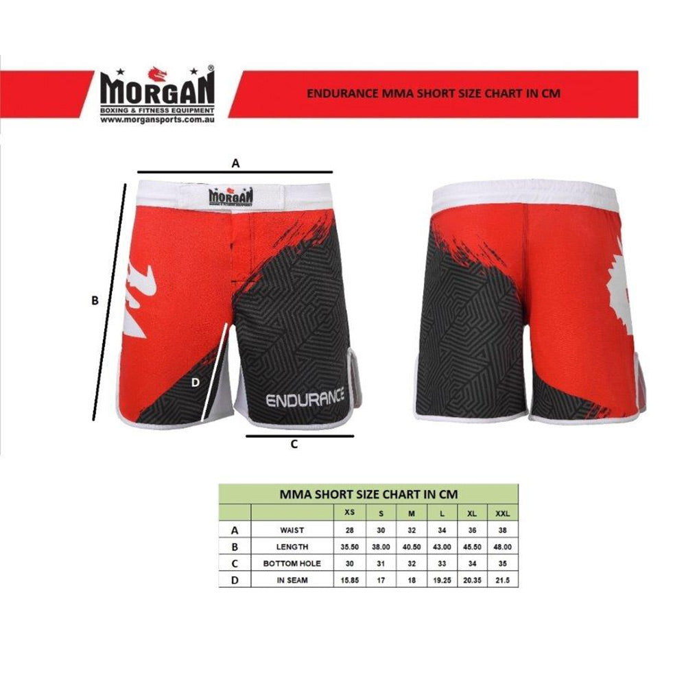 Morgan Endurance Hybrid MMA Shorts - The Fight Club