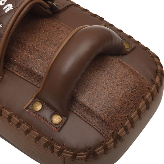 Morgan 1918 Heritage Curved Thai Kick Pads (Pair) - The Fight Club