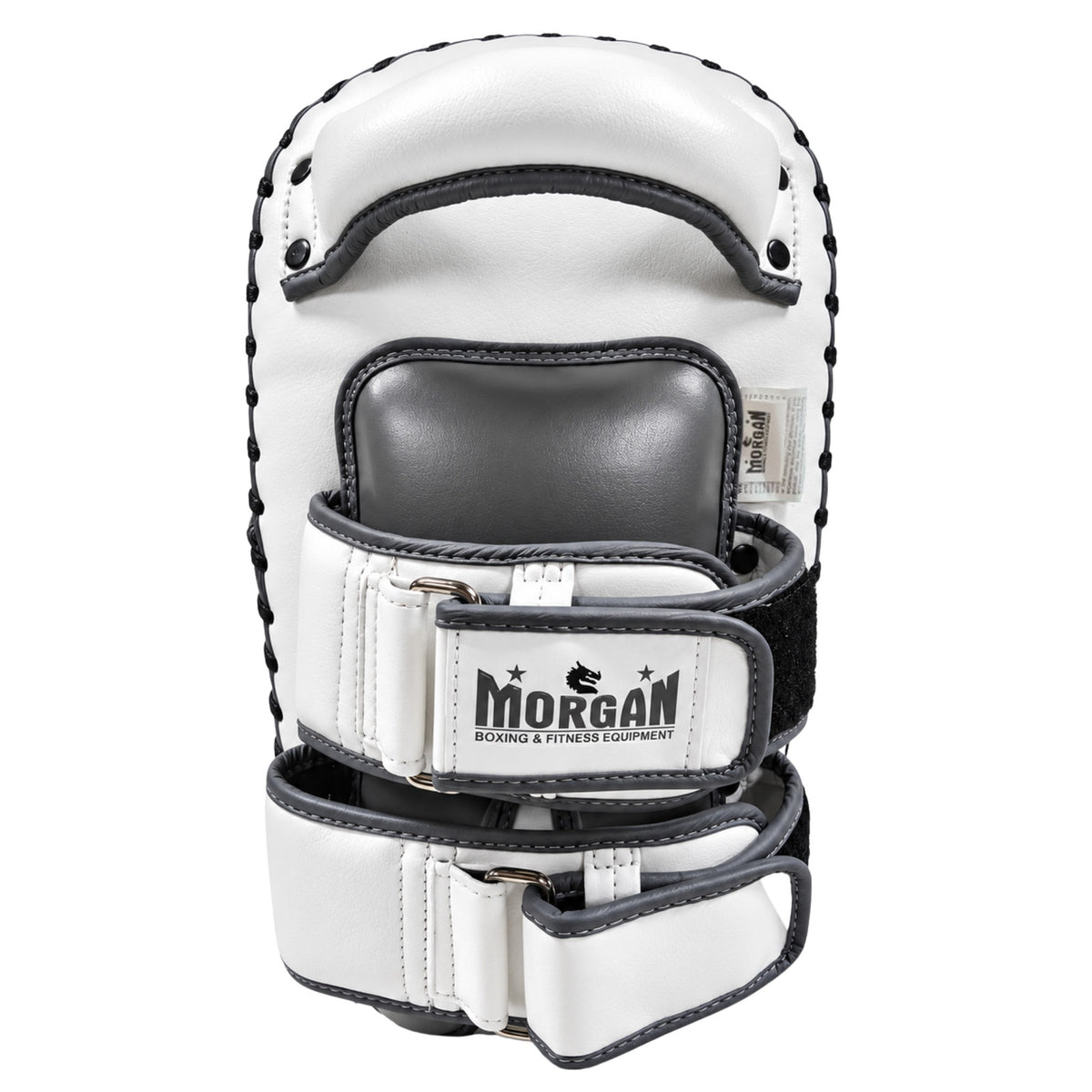 Morgan White Knight Thai Pads (Pair) - The Fight Club