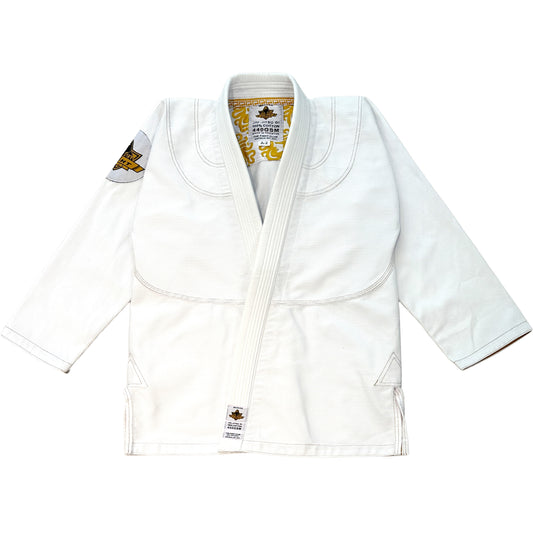 The Fight Club Medusa Jiu Jitsu Gi White/Gold - The Fight Club