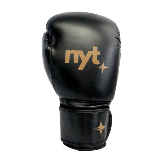 NYT Staple Series Boxing Gloves Black/Sand - The Fight Club