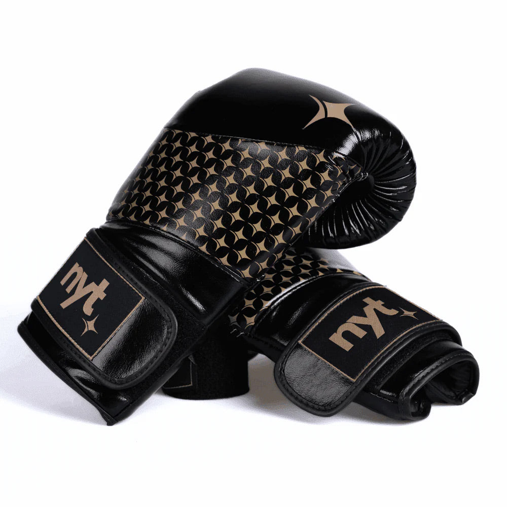 NYT Star Boxing Gloves Black/Sand - The Fight Club