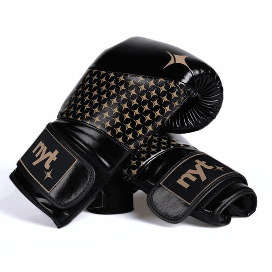 NYT Star Boxing Gloves Black/Sand - The Fight Club