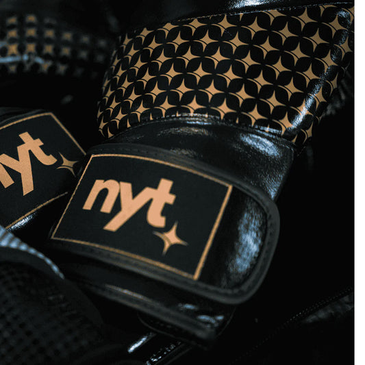 NYT Star Boxing Gloves Black/Sand - The Fight Club