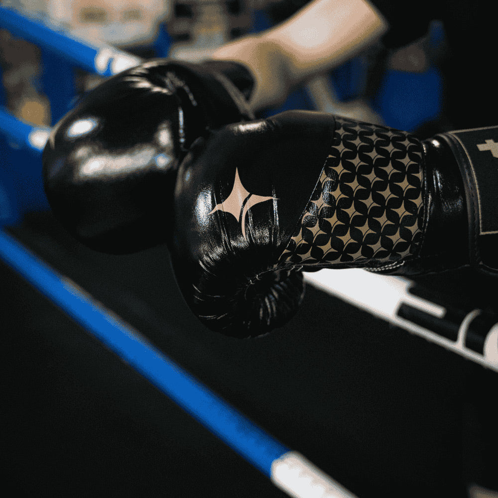 NYT Star Boxing Gloves Black/Sand - The Fight Club