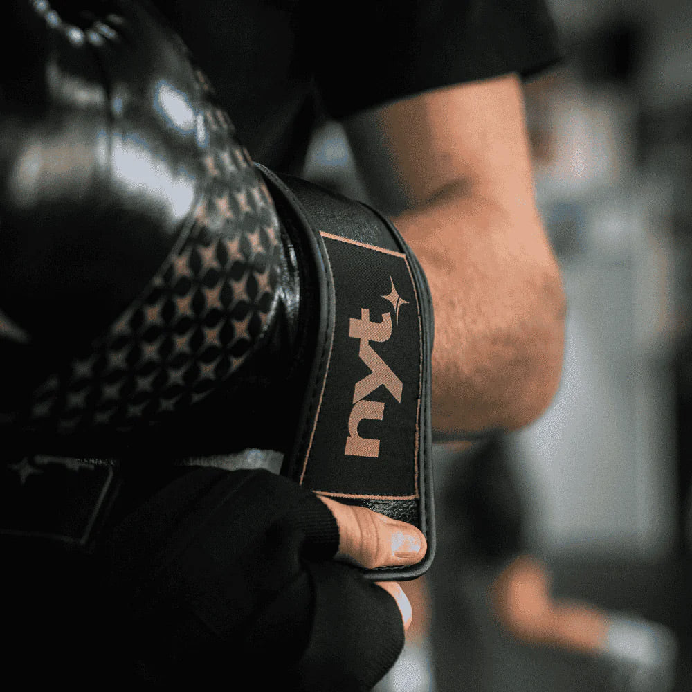 NYT Star Boxing Gloves Black/Sand - The Fight Club